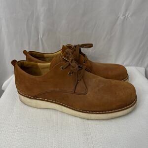 Samuel Hubbard Free Shoes Mens Size 14 M Tan Waxhide Vibram Sole M1100-005